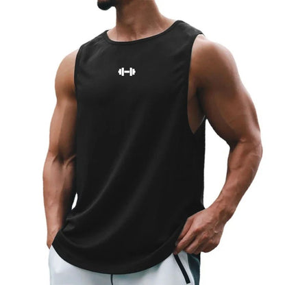 Men's Quick-Dry Mesh Gym Tank Top