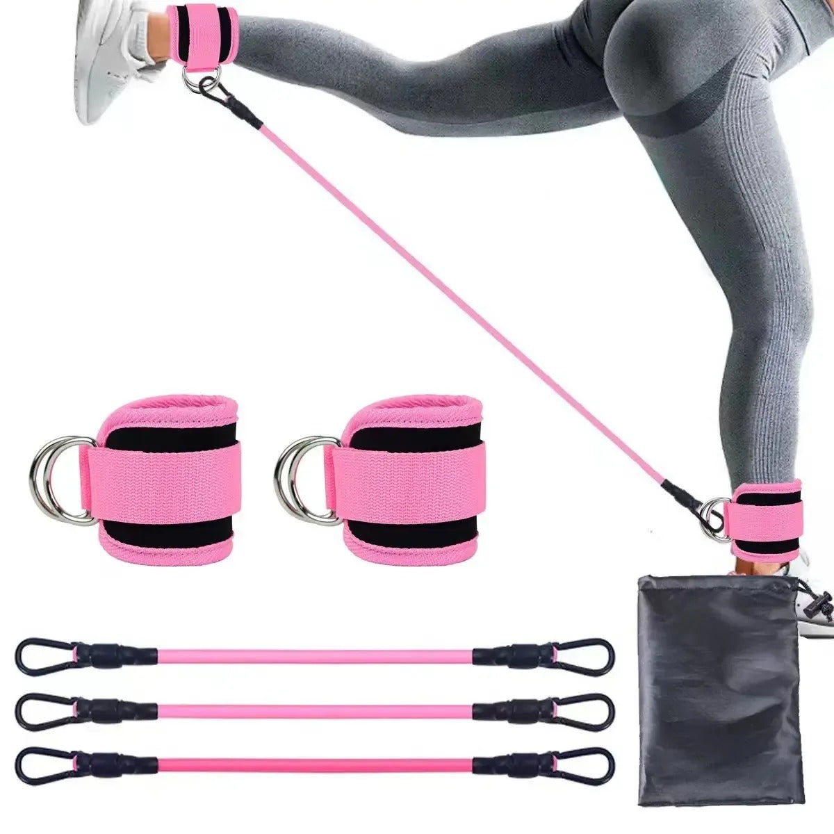 Resistance Bands Ankle Straps Fitness